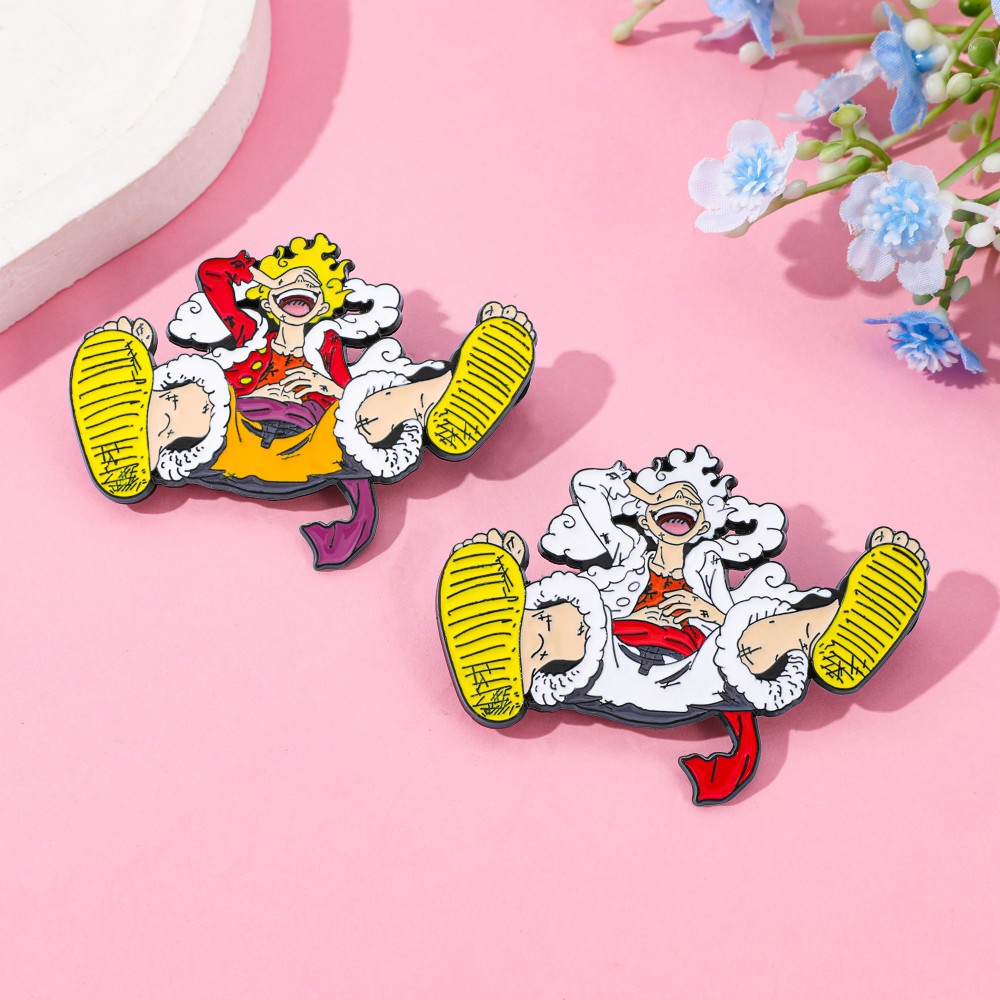 2 szt. Anime Gadżety Broszka W – Embroidery Textile recenzja i cena