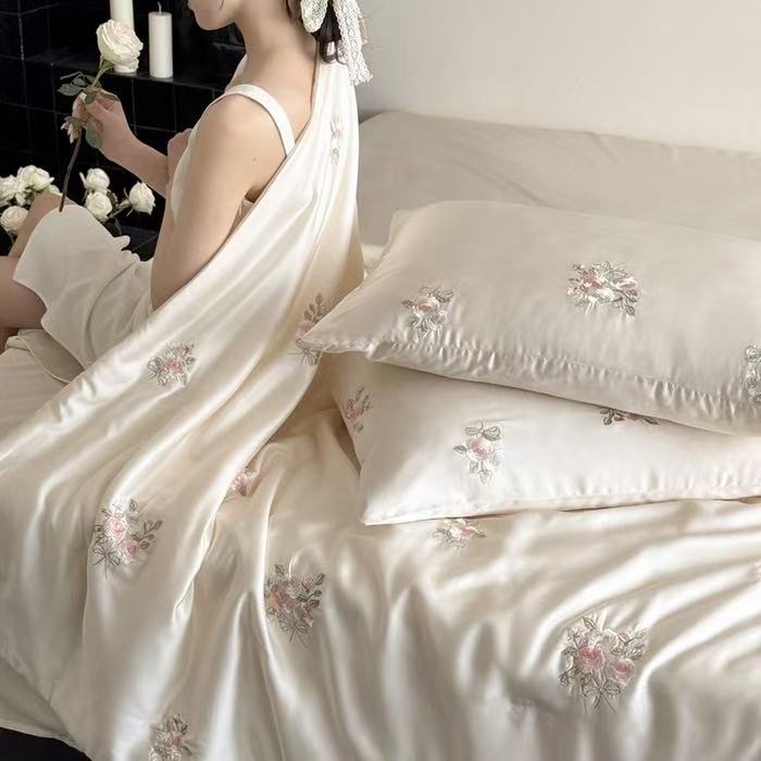 Luksusowy francuski styl kołdr – Embroidery Quilt Cover recenzja i cena