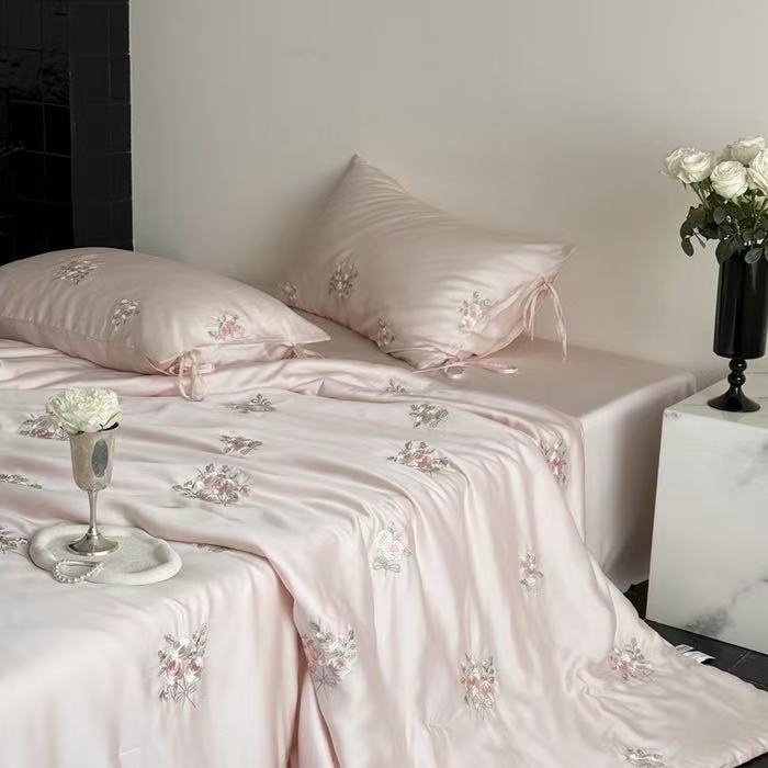 Luksusowy francuski styl kołdr – Embroidery Quilt Cover recenzja i cena