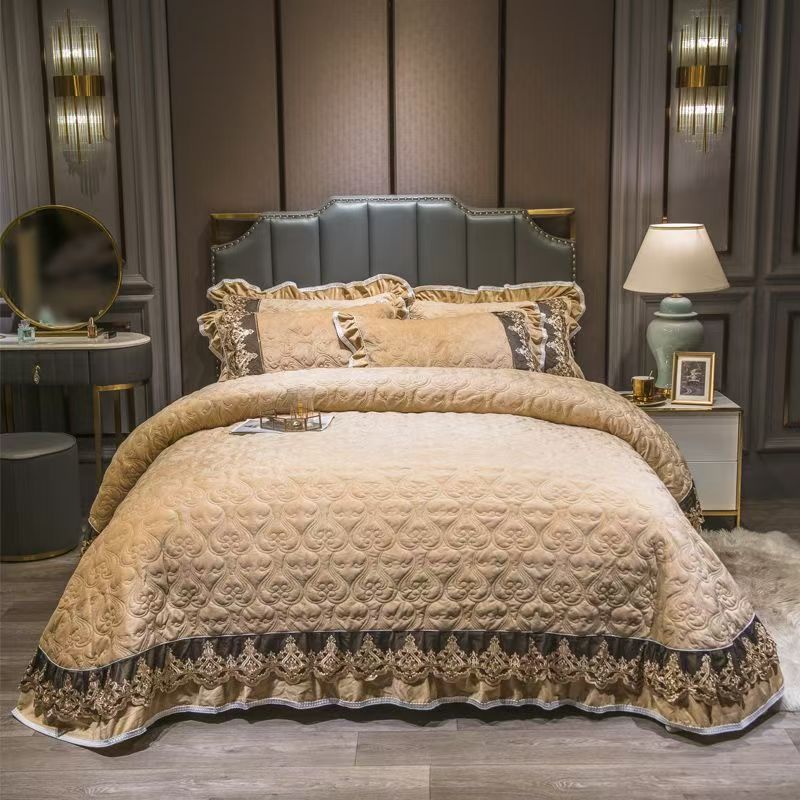 Luksusowa europejska kryształo – Embroidery Quilt Cover recenzja i cena